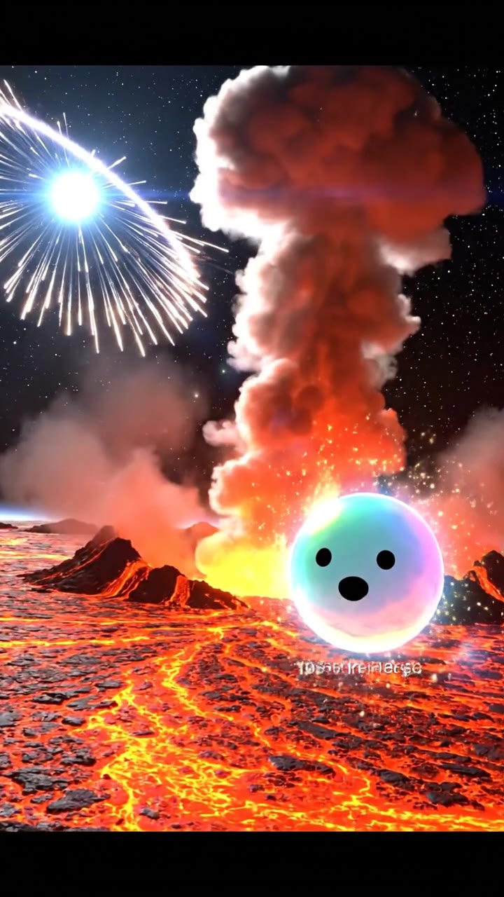 Planet-Sized Volcano on a Scorching Lava Planet