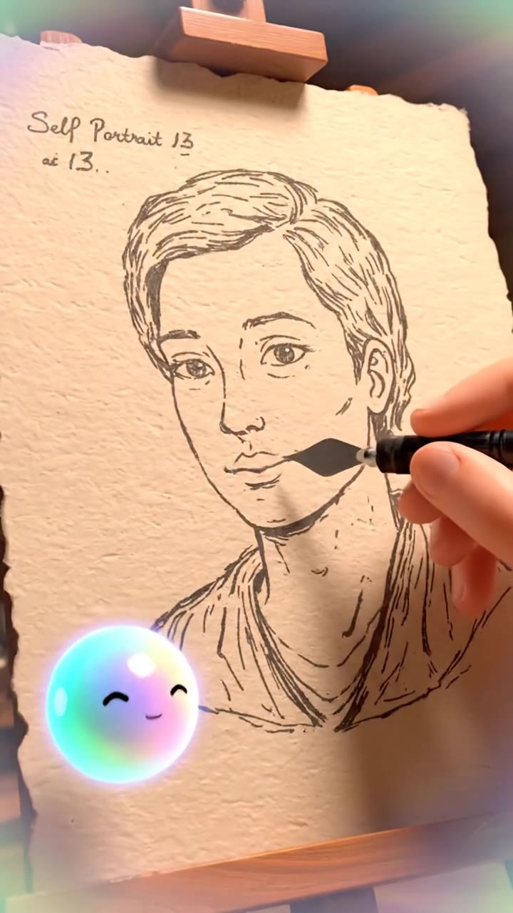Mi guardo allo specchio e disegno! (Guarda un po'!) Punta