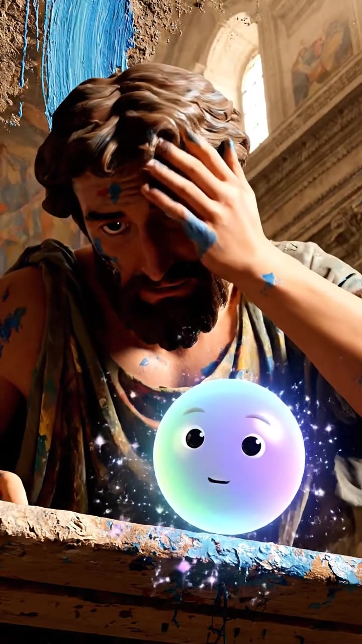 El dolor de pintar la Capilla Sixtina