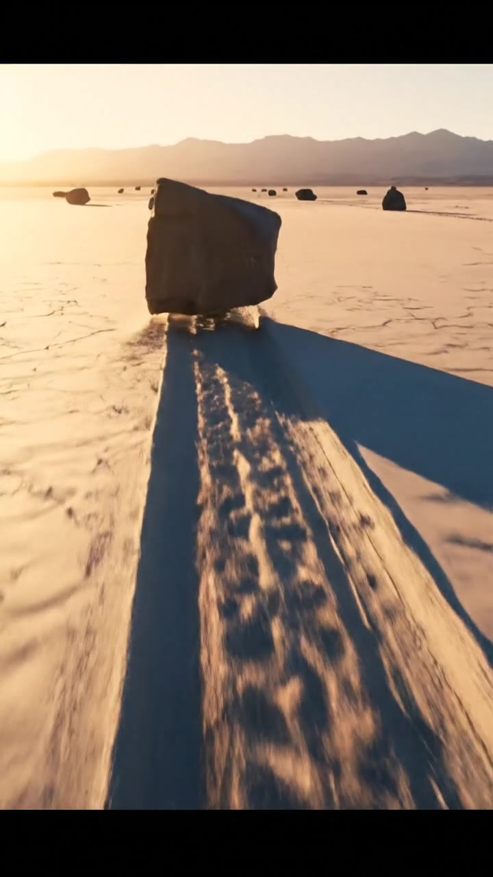 The heavy stones that walk alone