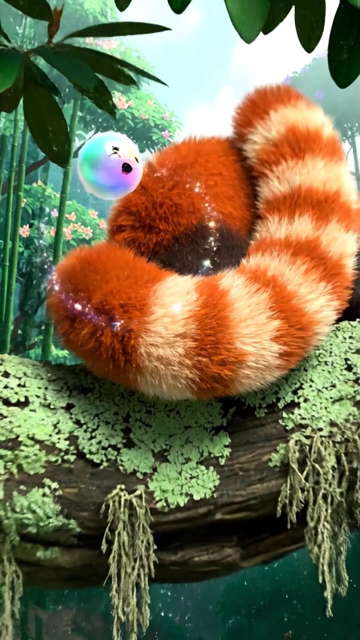 El panda rojo