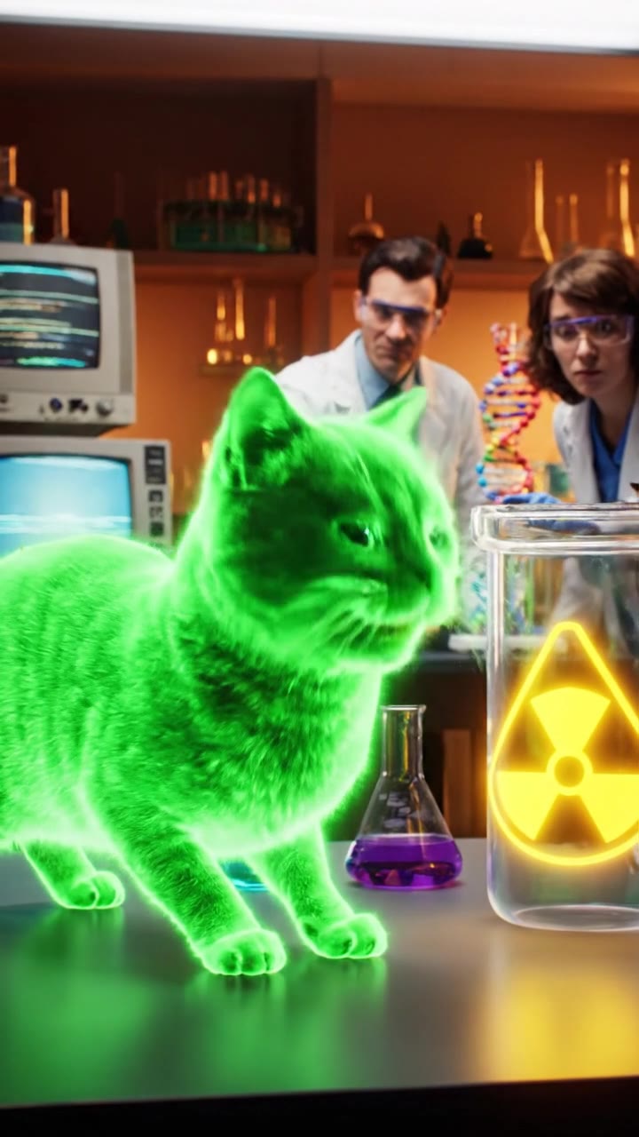 Glowing Ray Cats: Genetically Engineered Discoveries