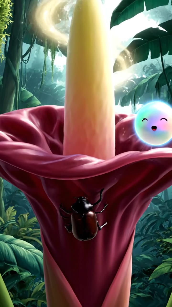 Corpse Flower Beetle Trap and Heat Spike