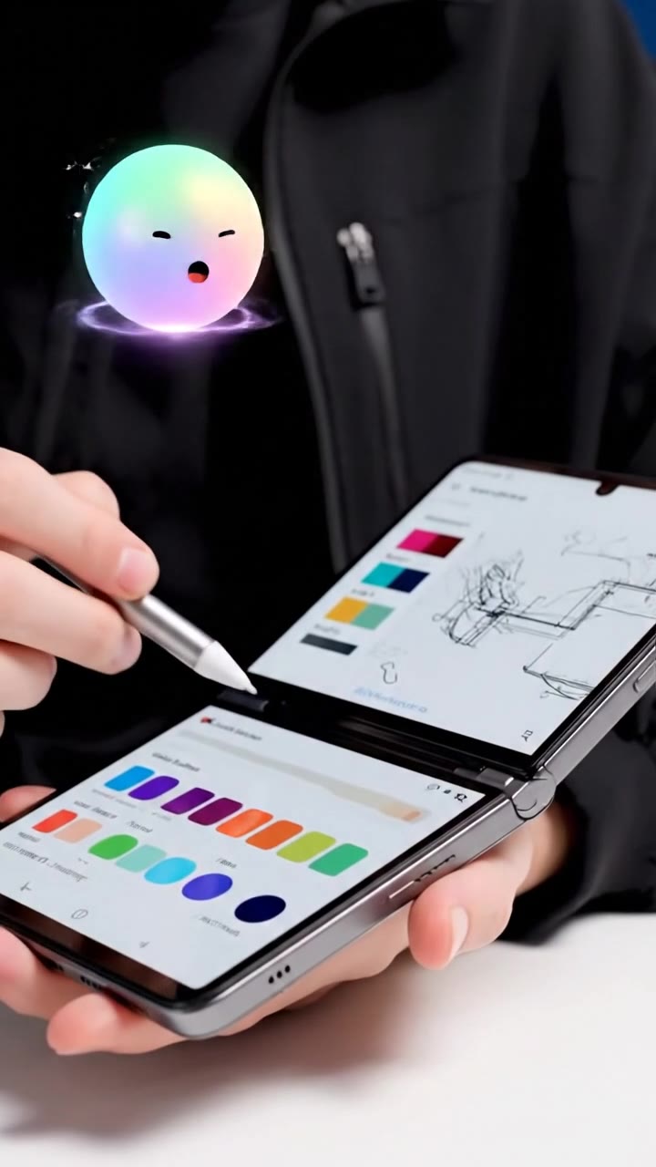 Sketching on the iPhone Duo Folding Canvas