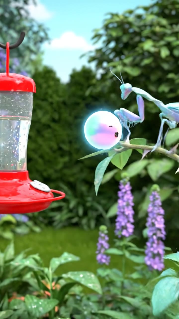 Cómo caza la mantis religiosa: visión 3D en milisegundos