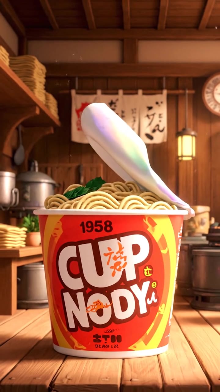 El ramen instantáneo
