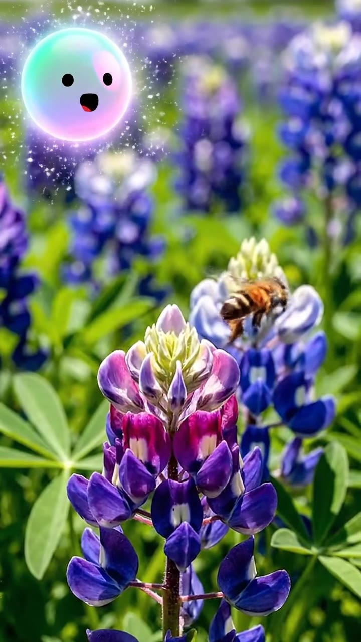 The changing colors of the petals