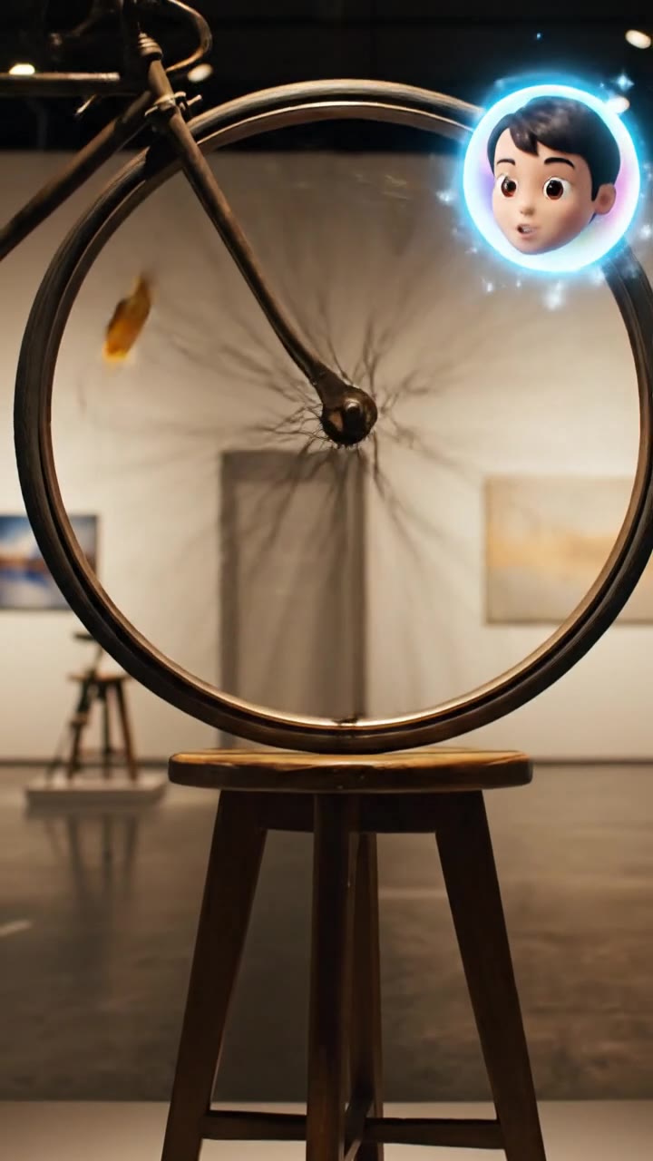 Rueda de bicicleta de Duchamp: Movimiento en el MoMA