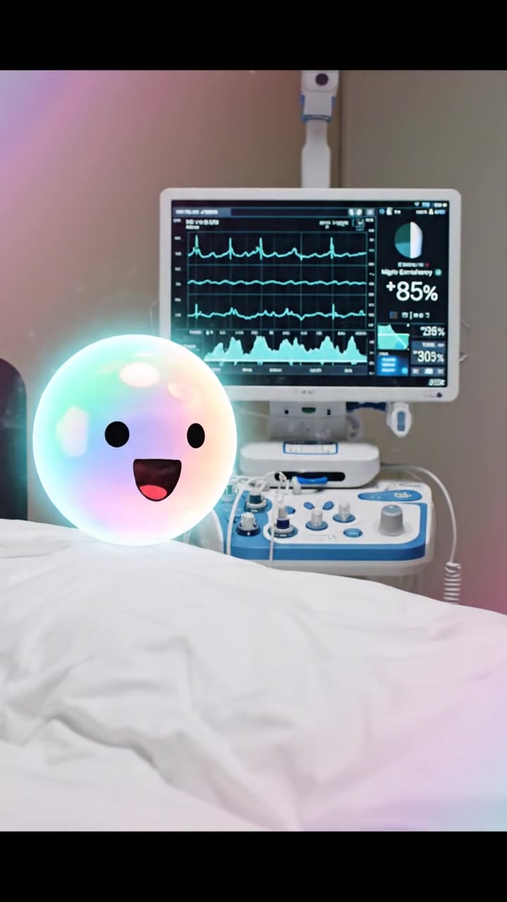 이불을 덮고 누운 그 밤 진짜 잠이 들었던 순간 뇌파로 투명하게 보여 건강한 우리 수면의 시간