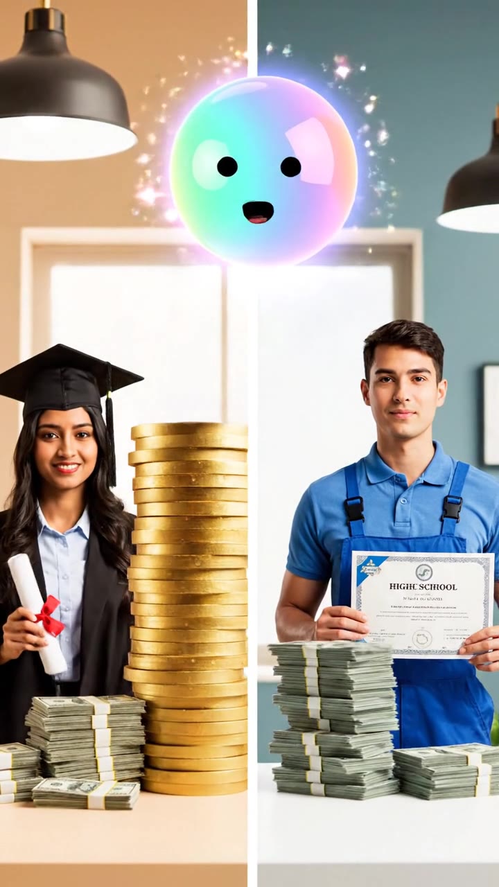 The lifetime earnings gap of graduates