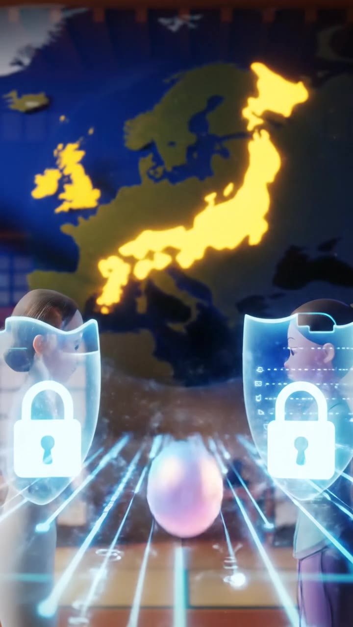 Global Values and Local Rules for AI