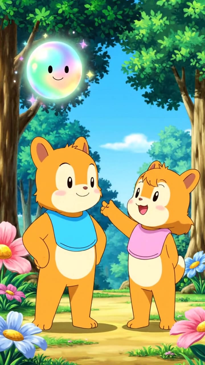 The anime debut of the twins