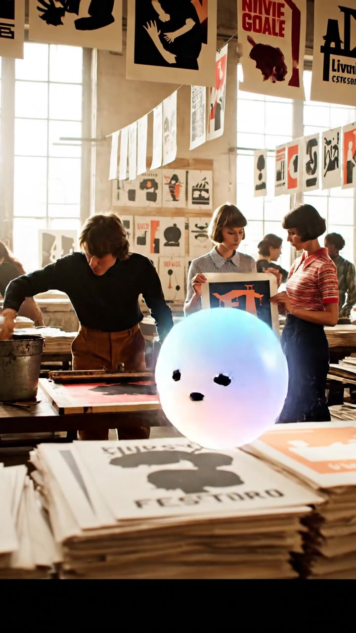 El taller popular de carteles creativos