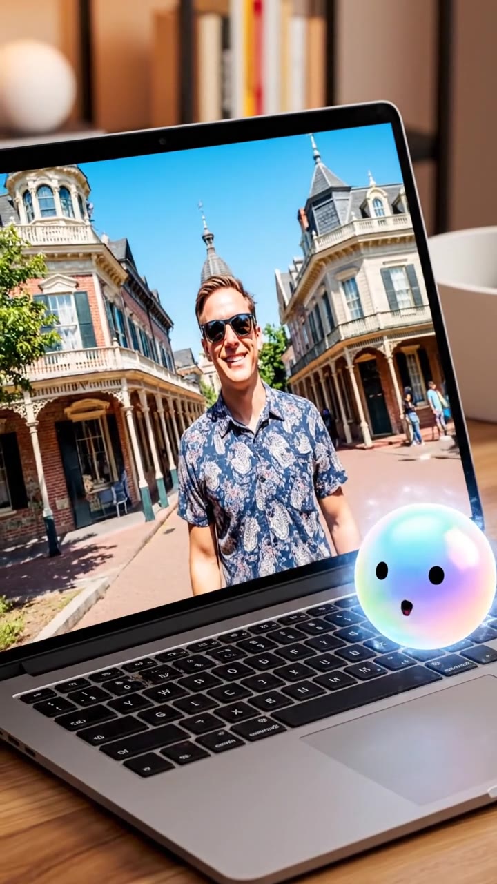 Perspective and Skewing: Put a Face on a Laptop Screen