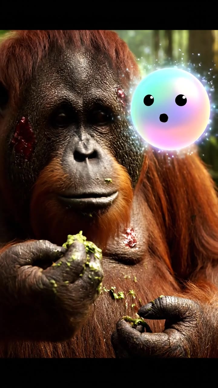 Orangutan Rakus and His Forest First Aid