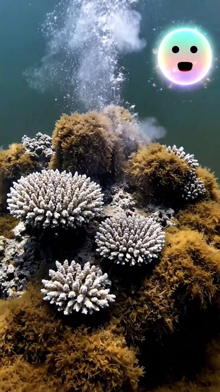 La asfixia de los arrecifes de coral