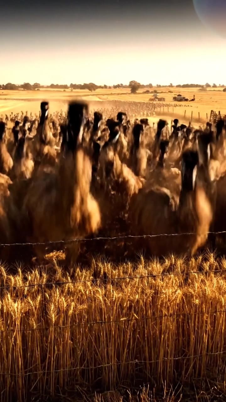 La Gran Guerra del Emú en Australia