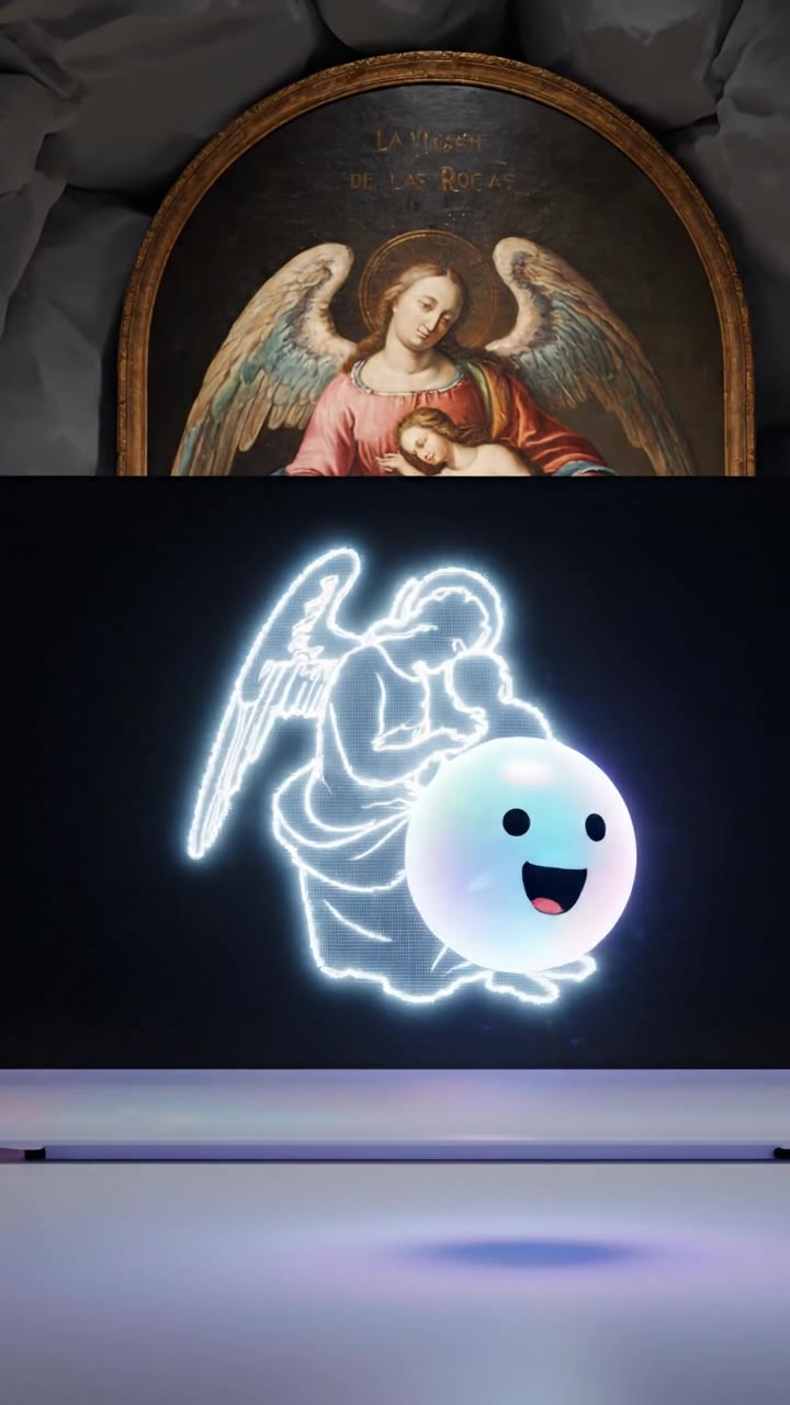 Diseño oculto de Leonardo en La Virgen de las Rocas