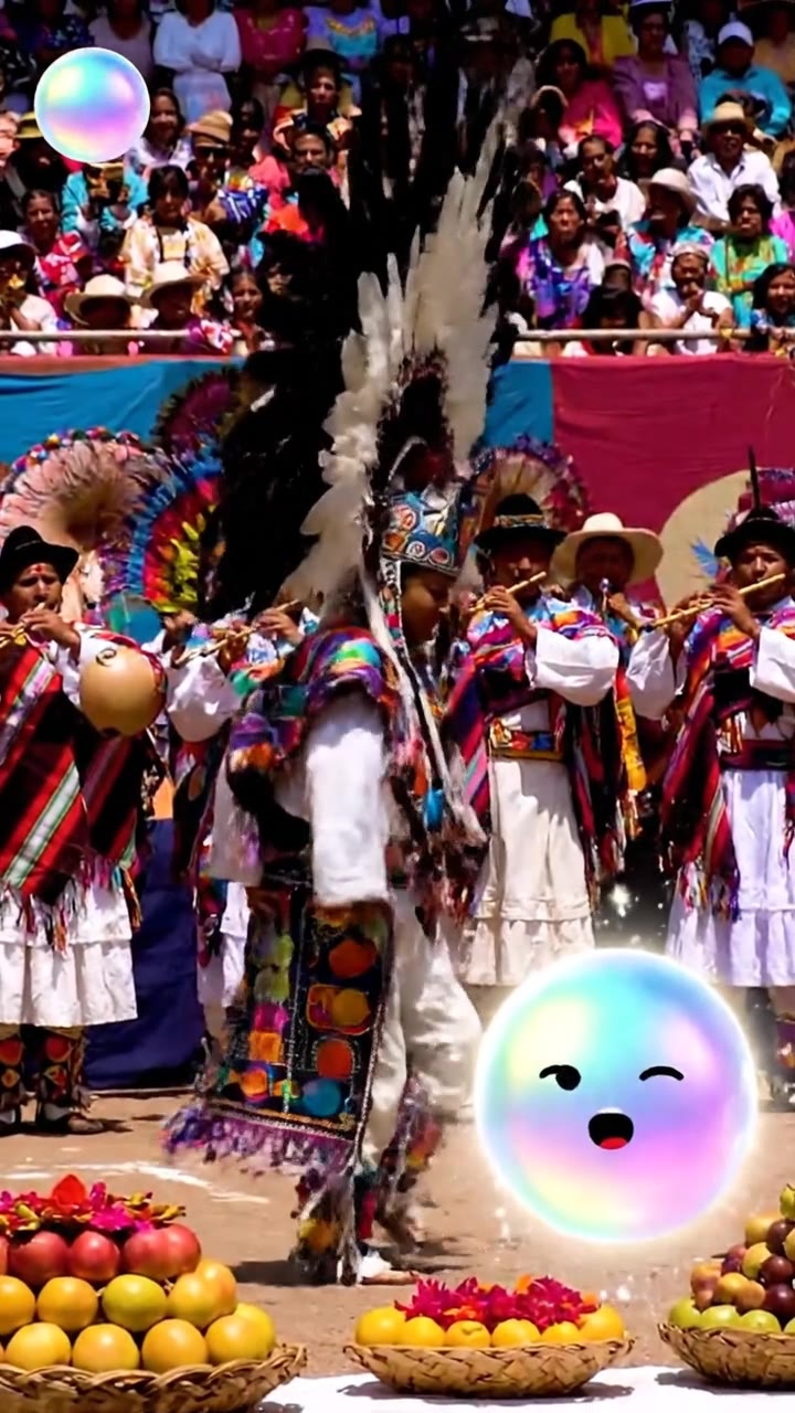 La histórica Danza de la Pluma