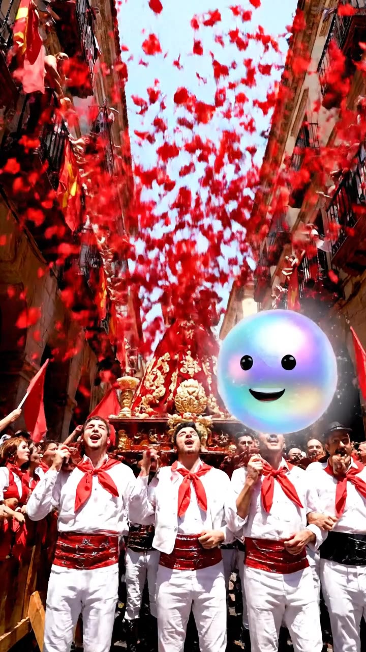 La procesión del siete de julio