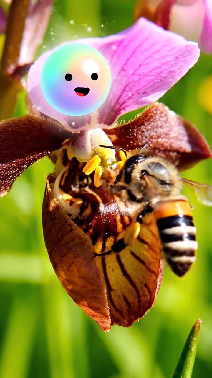 How bee orchids mimic female insects