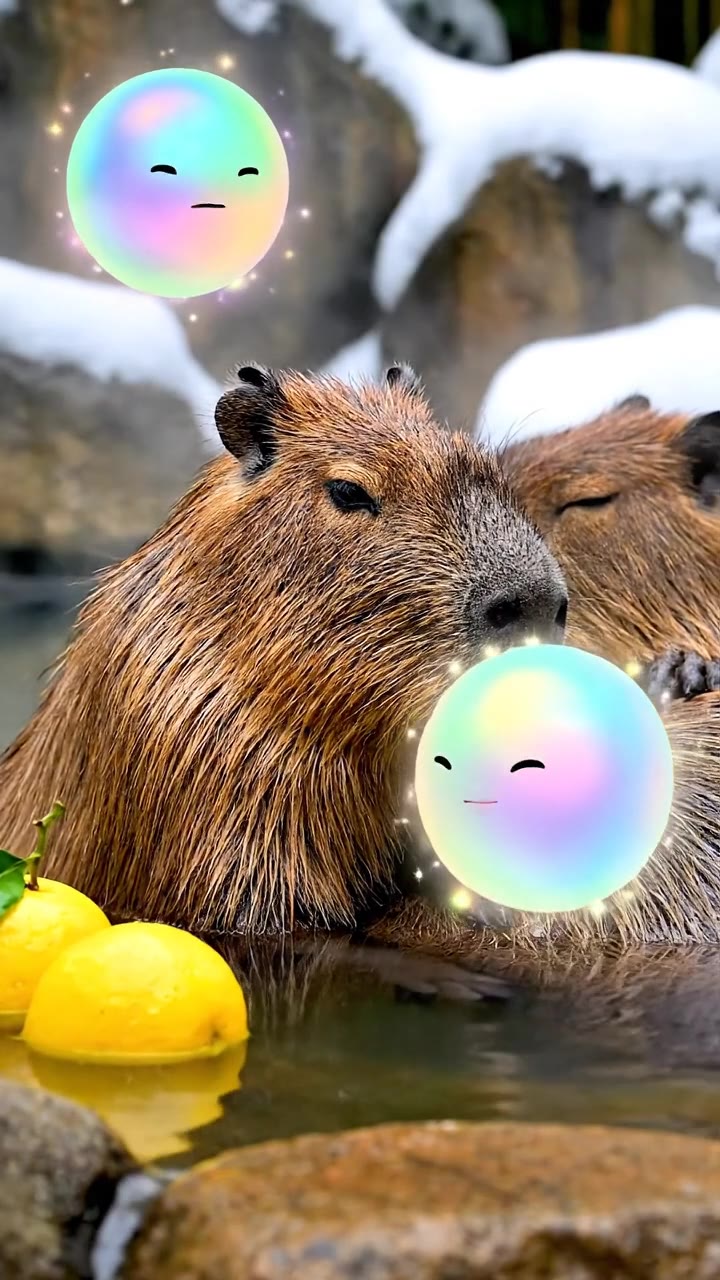 Japan's luxurious hot spring capybaras