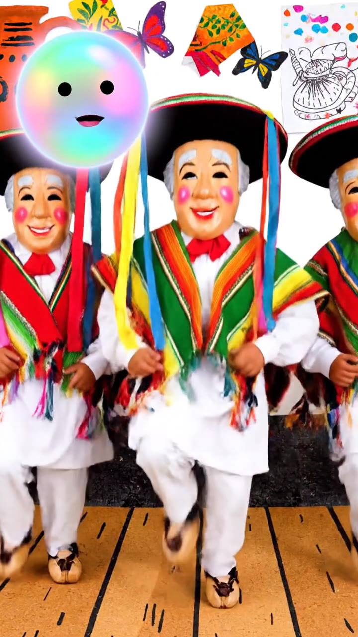 Los viejitos sonrientes que bailan con energía juvenil