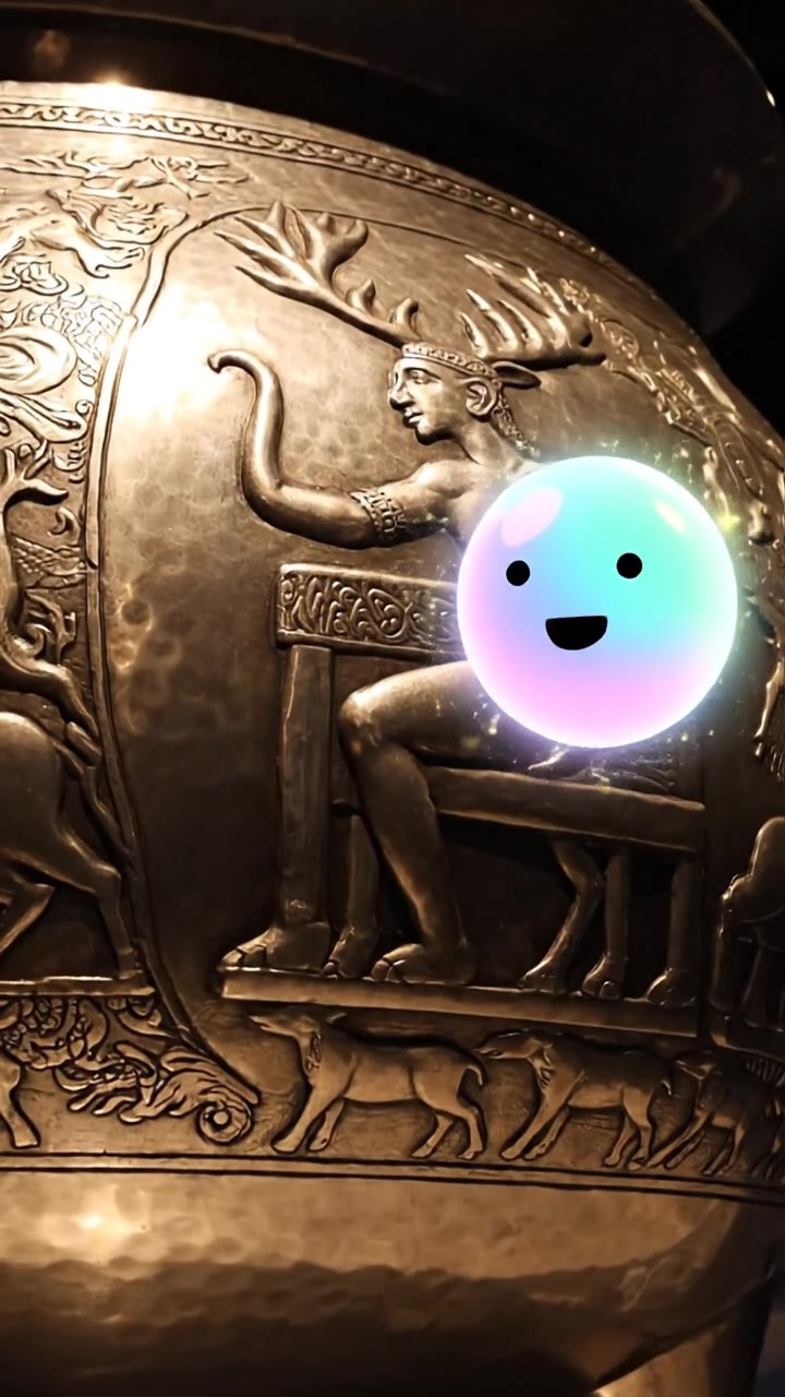 The silver Gundestrup Cauldron