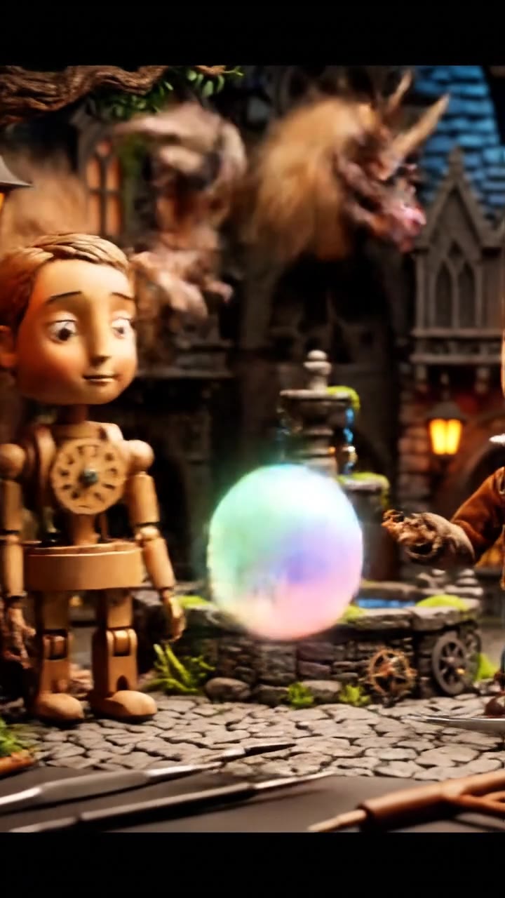 Stop-Motion Art in Guillermo del Toro's Dark Fairy Tales