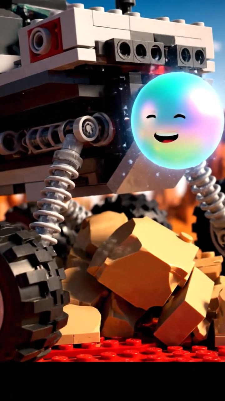 Engineering the LEGO Ideas Curiosity rover