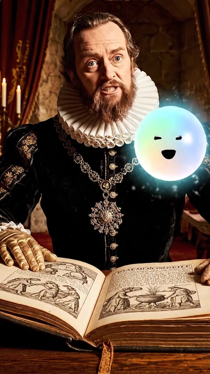A king obsessed with witches