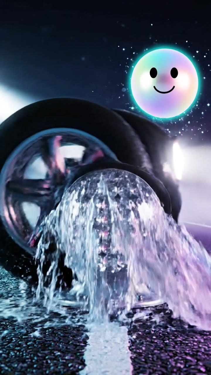 Shine so bright, shine so bright / Rainwater cleans them in