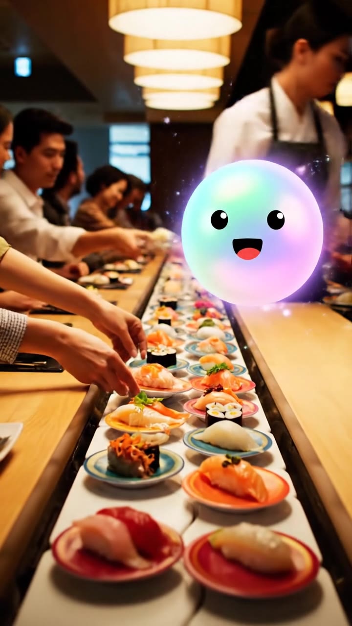 Standing sushi bars are making traditional chef-selected dining affordable.