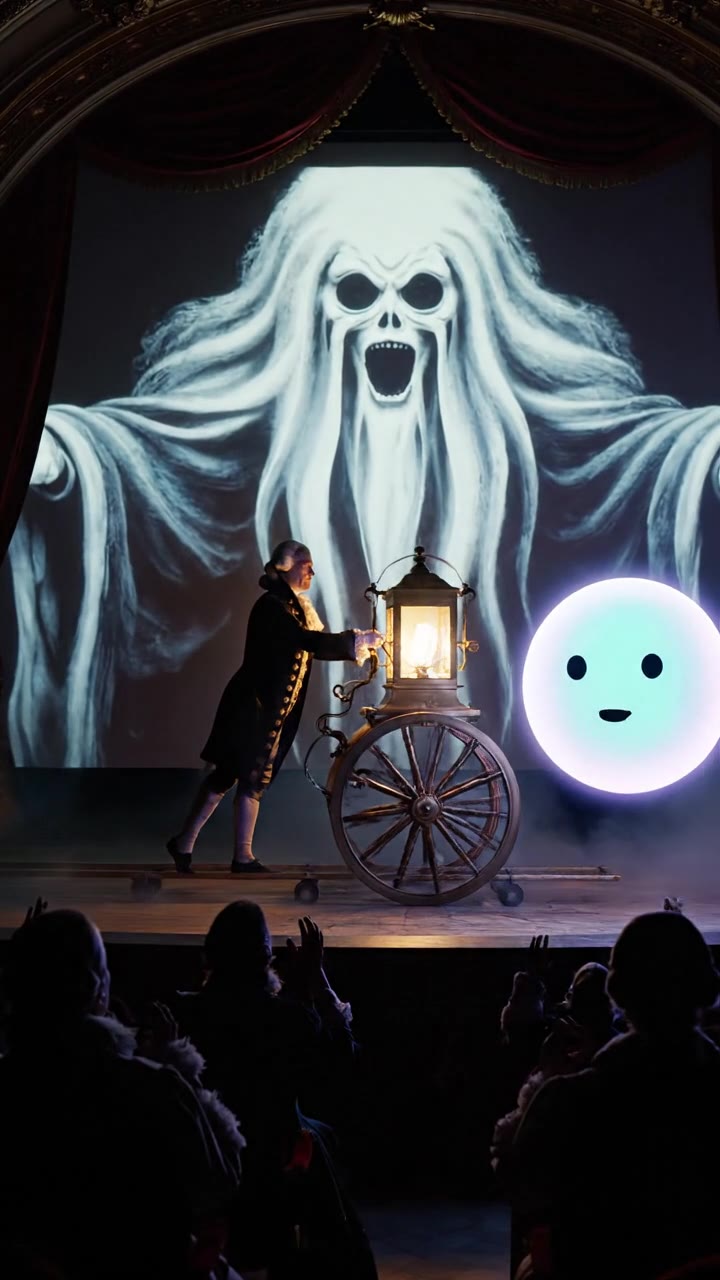 Phantasmagoria Shows in Paris: Projections & Holograms
