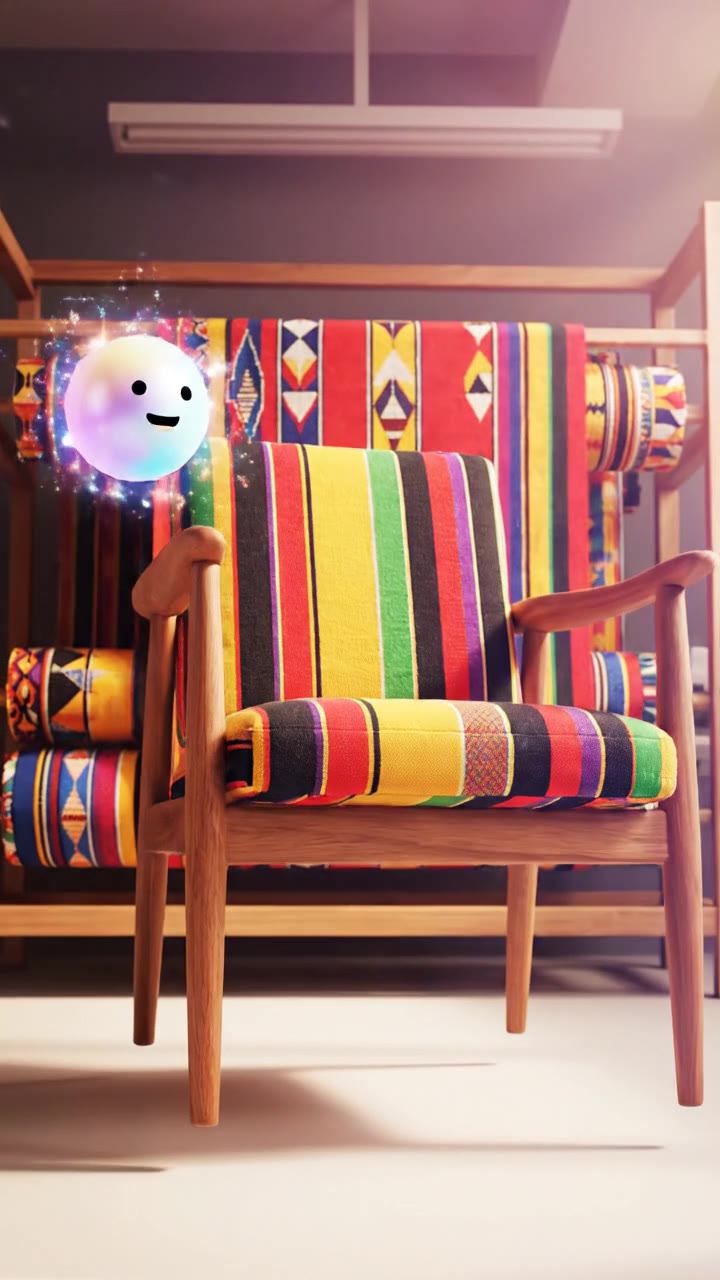 Hand-Woven Seating: Bold and Bright Styles
