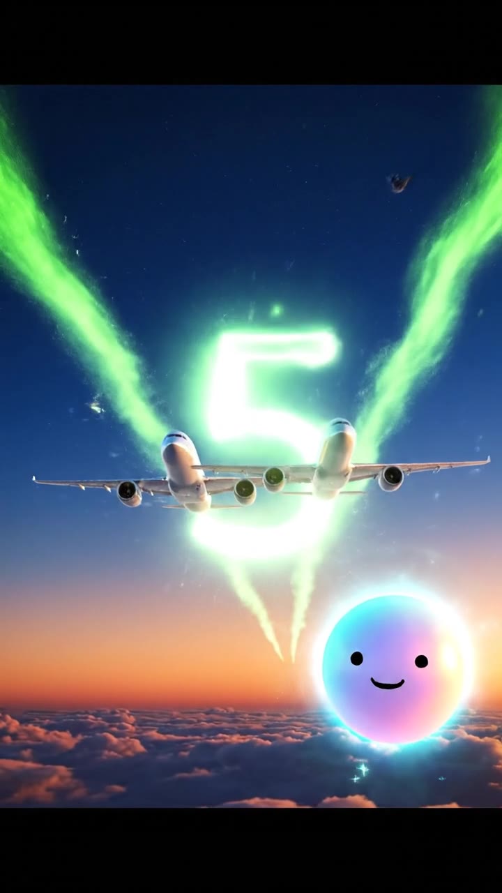 Aviones que imitan el vuelo en V de los gansos