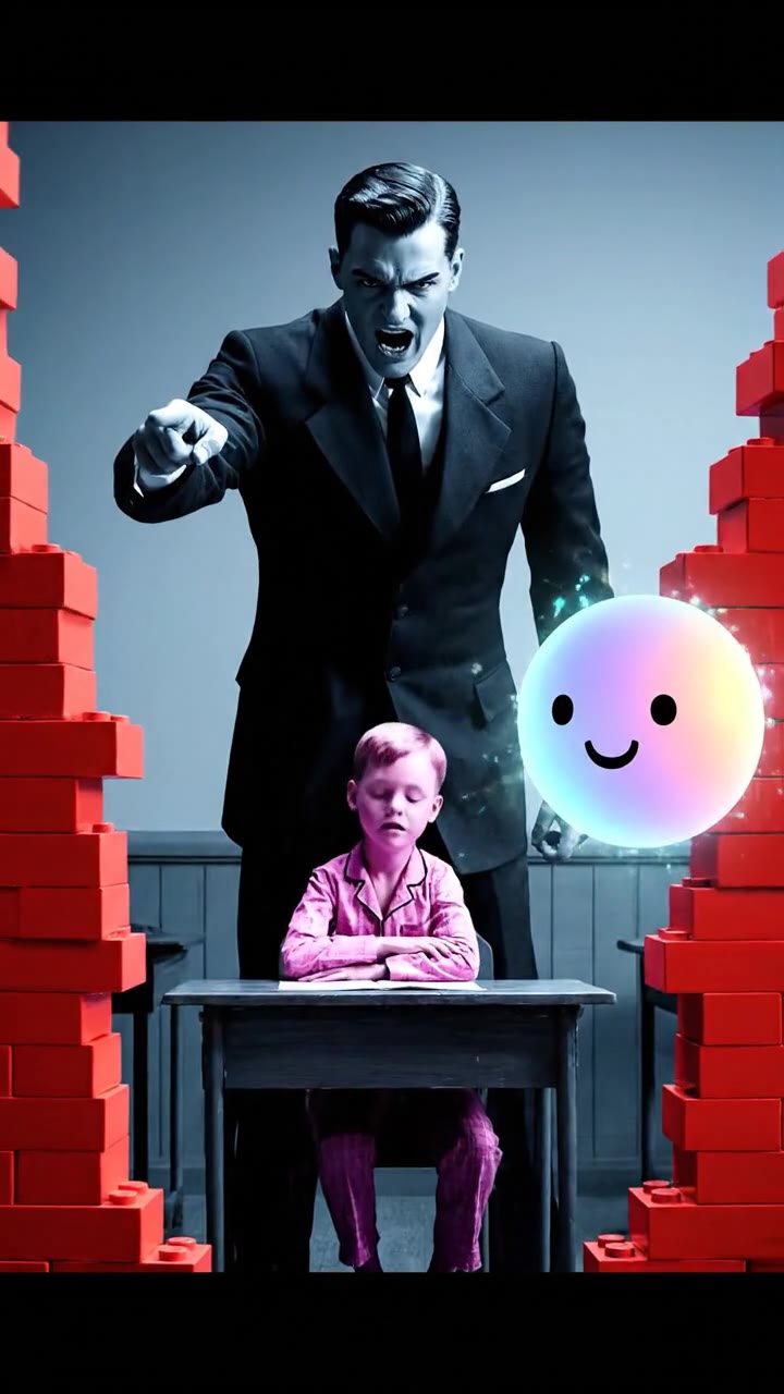 Pink Floyd's The Wall: Childhood Bricks of Pink