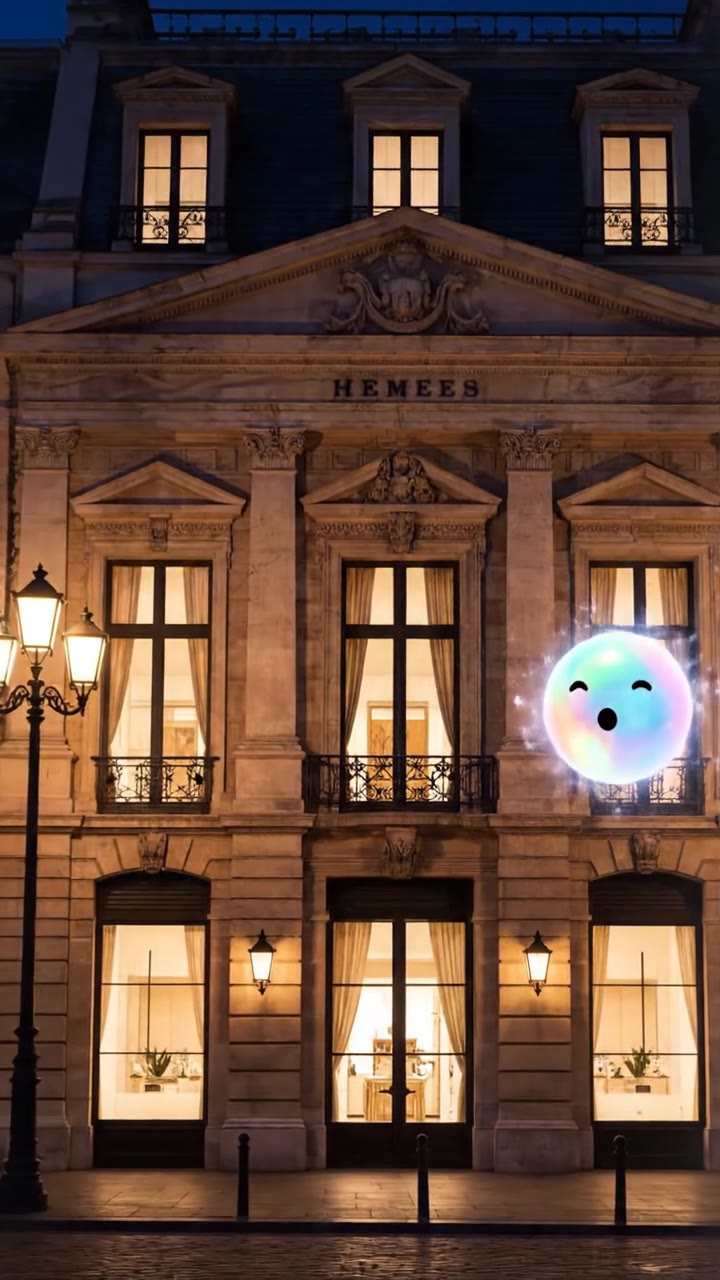 Je cache le logo pour garder le secret, Le vrai luxe se