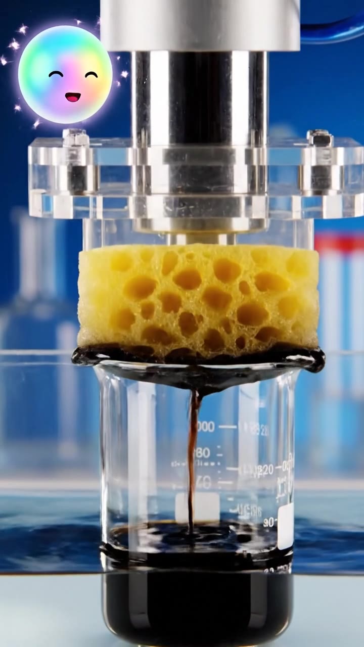 Smart Sponges for Oil Spill Cleanup