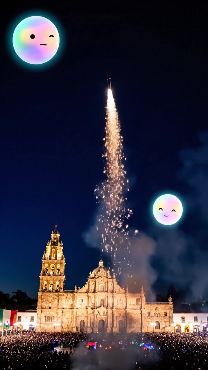 Pólvora negra: fuegos artificiales del 15 de septiembre