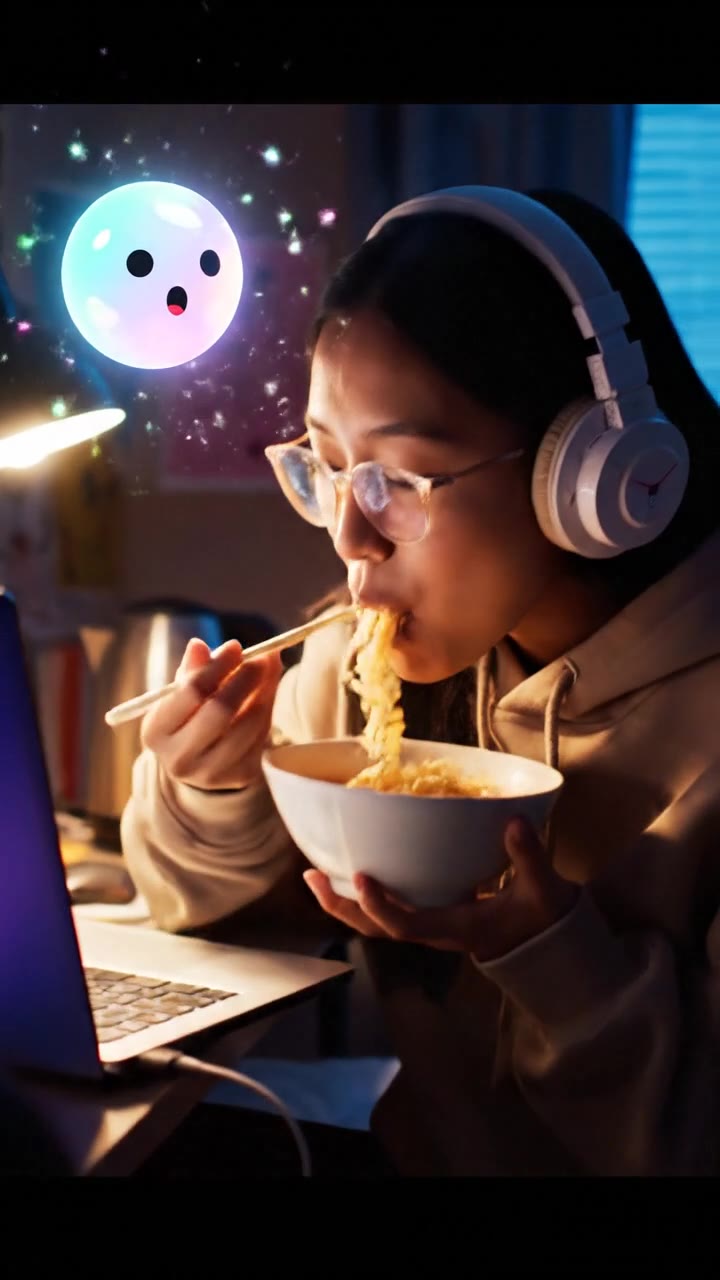 Democratización de dormitorios: ramen y lo-fi hip-hop