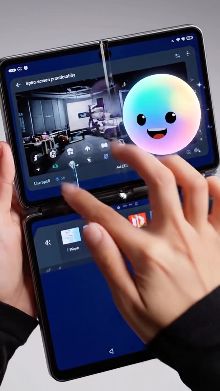 iPhone Duo Continuity Across Two Screens