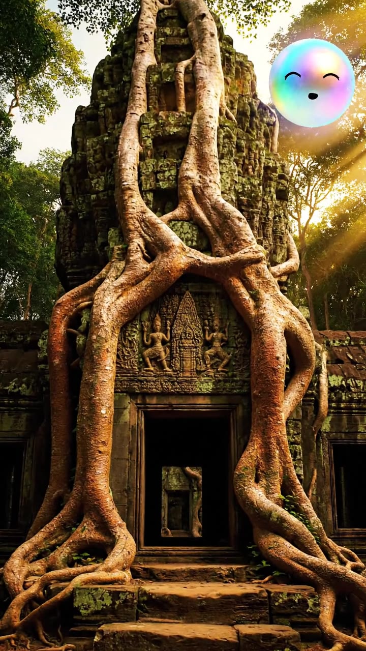 The jungle-choked temples of Angkor