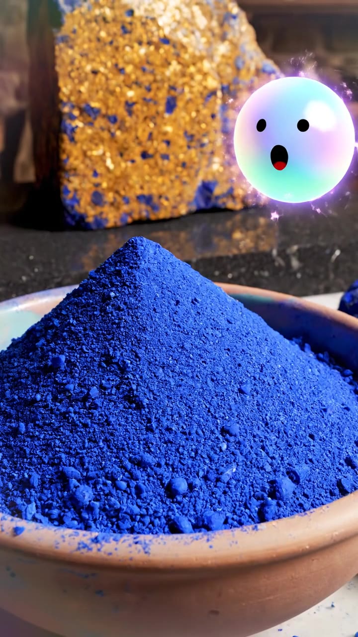 Purest Blue and Lye in Renaissance Art Chemistry