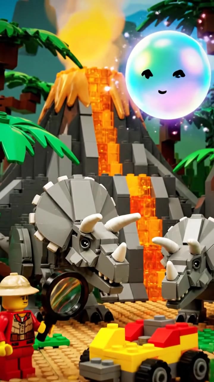 The debut of LEGO Dino Island in 1997