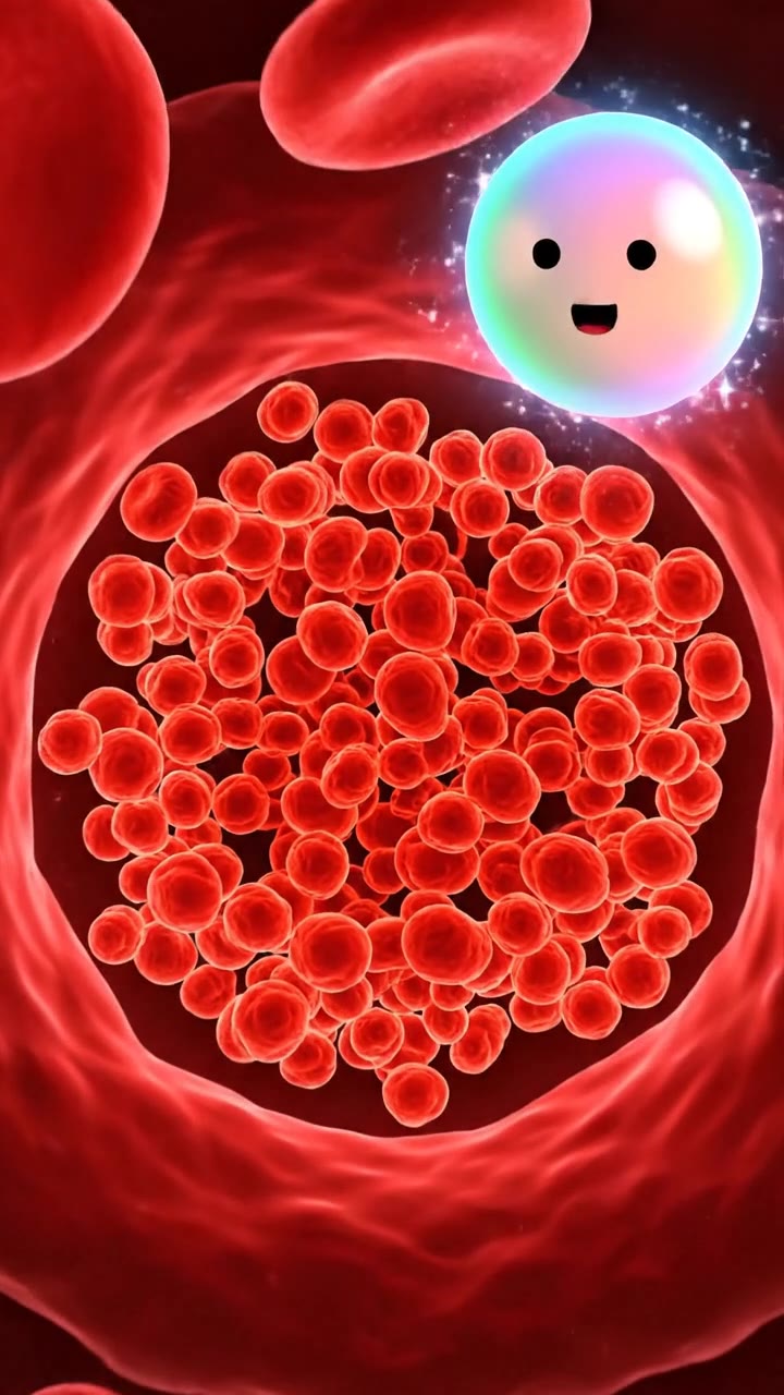 Red blood cells and their iron lungs