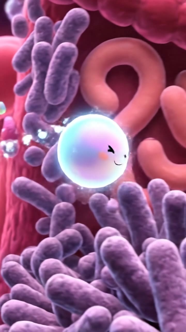 How Gut Microbes Make Feel-Good Chemistry