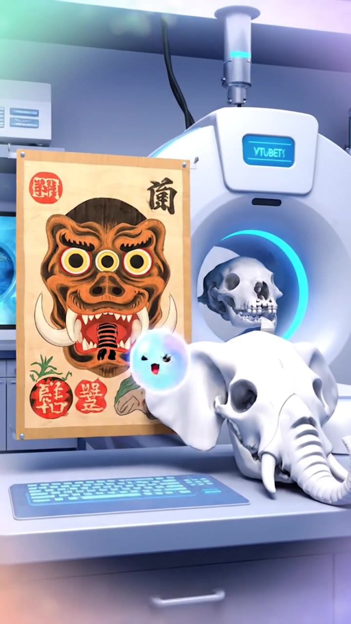 Yokai Fossil CT Scans