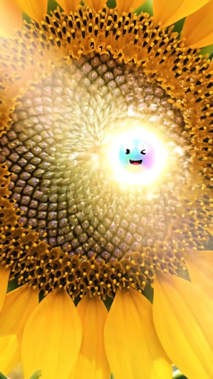 Fibonacci y el ángulo dorado en los girasoles