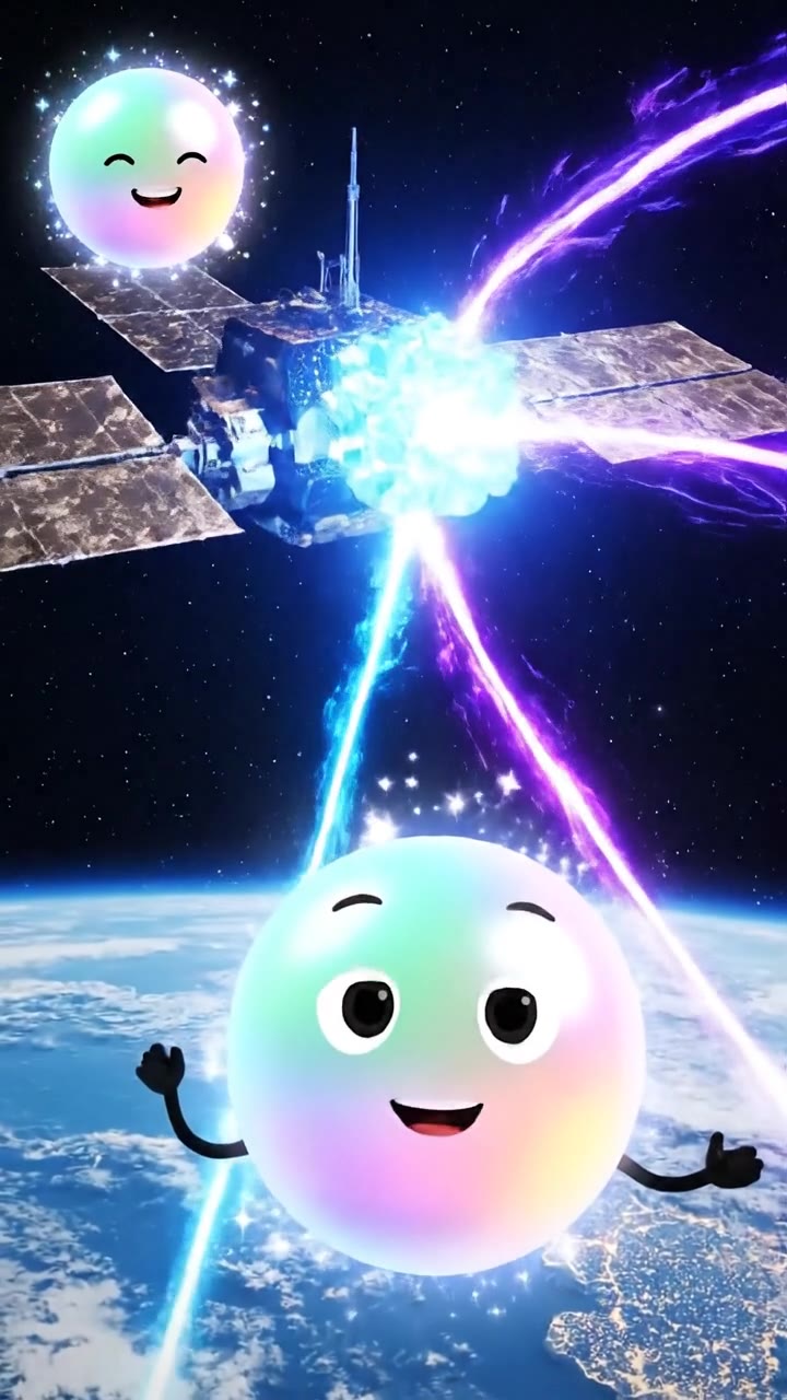 Quantum Spying in Space